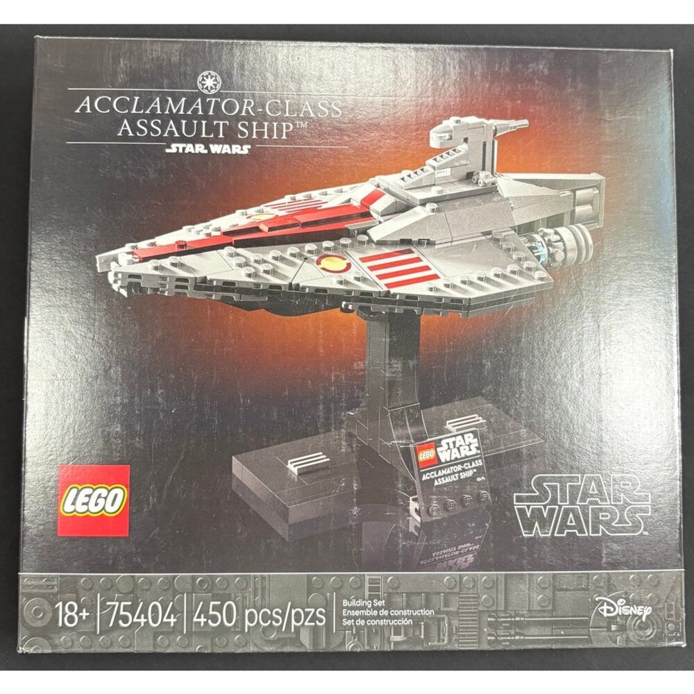 LEGO Star Wars: Acclamator-Class Assault Ship 75404  New, Sealed